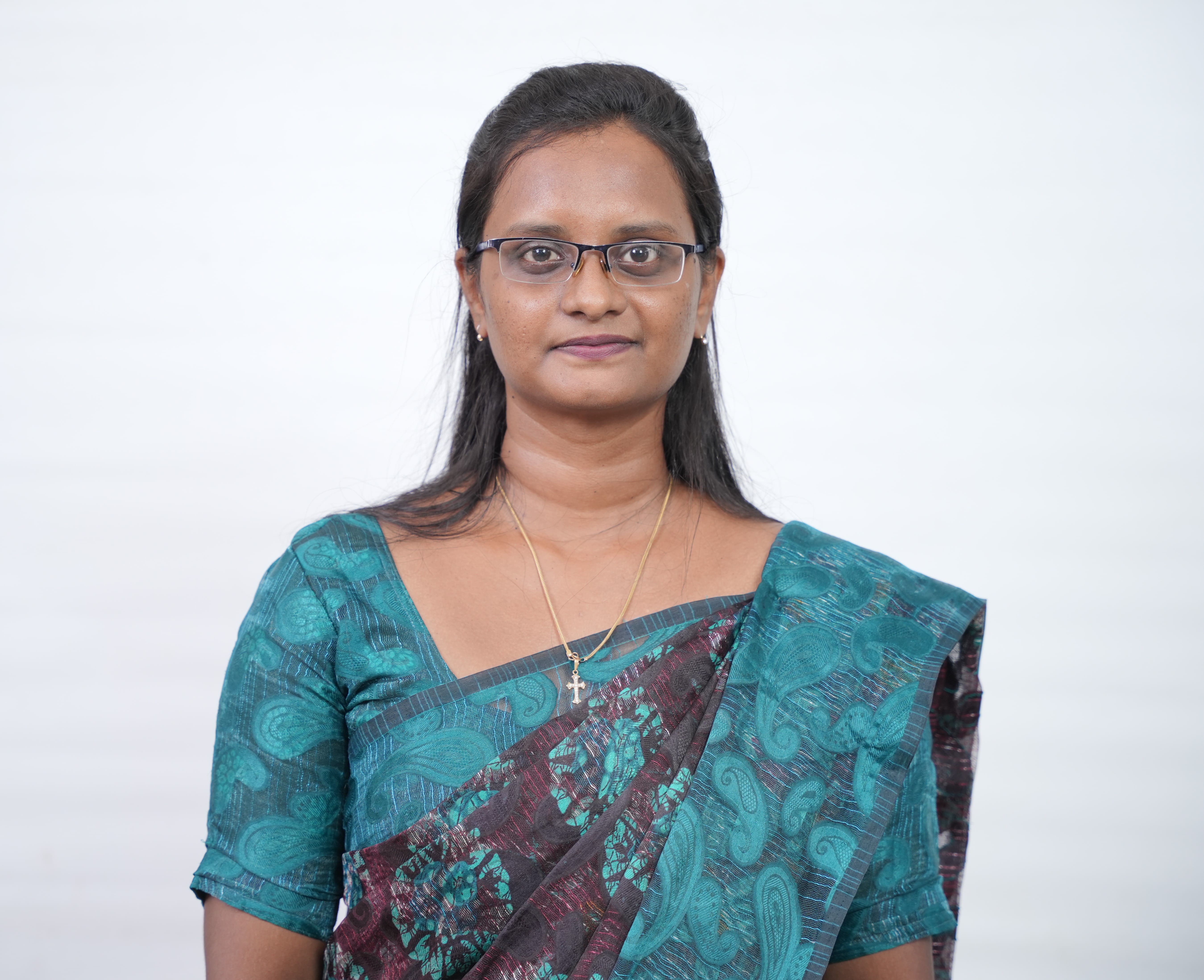 Female tutor at St. Theresa's College for Women